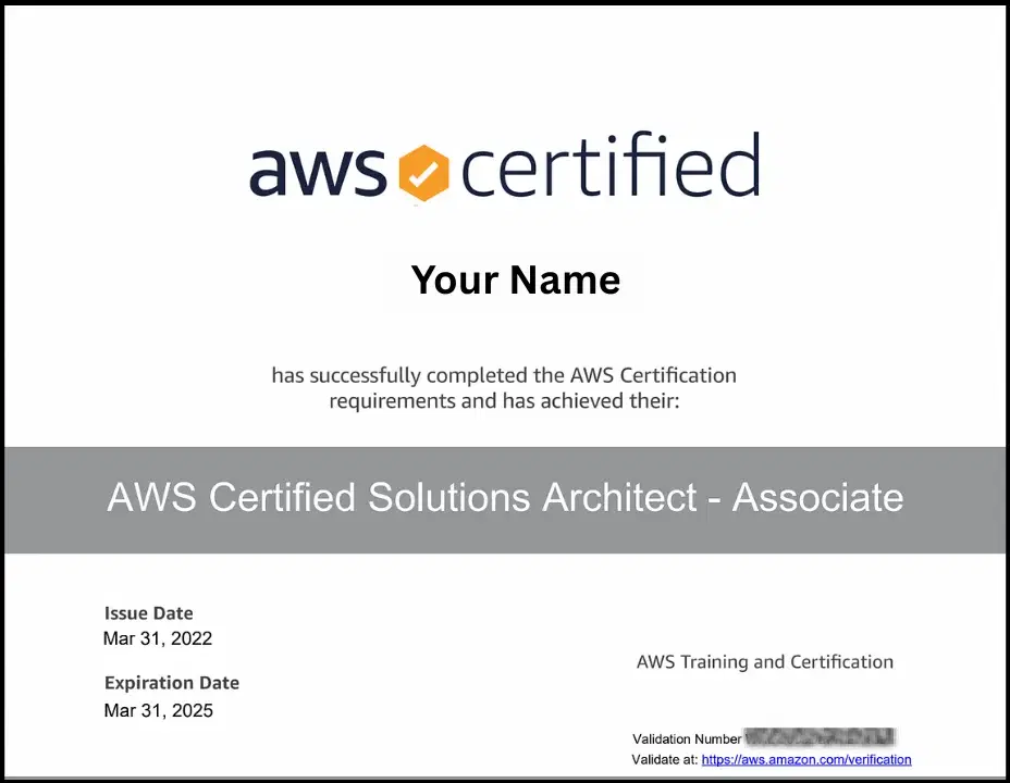 Certification
