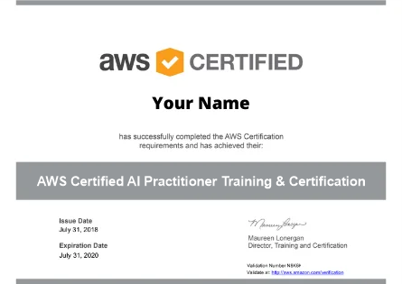  AWS Certified AI Practitioner 